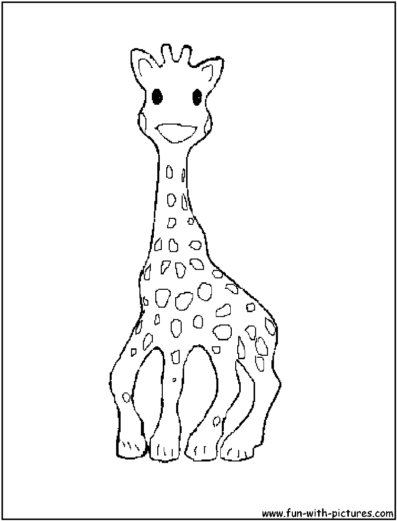 Malvorlage: Giraffe (Tiere) #7310 - Kostenlose Malvorlagen zum Ausdrucken