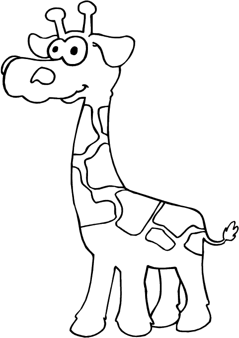 Malvorlage: Giraffe (Tiere) #7314 - Kostenlose Malvorlagen zum Ausdrucken