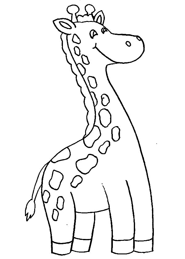 Malvorlage: Giraffe (Tiere) #7343 - Kostenlose Malvorlagen zum Ausdrucken