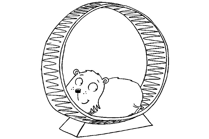Malvorlage: Hamster (Tiere) #8100 - Kostenlose Malvorlagen zum Ausdrucken