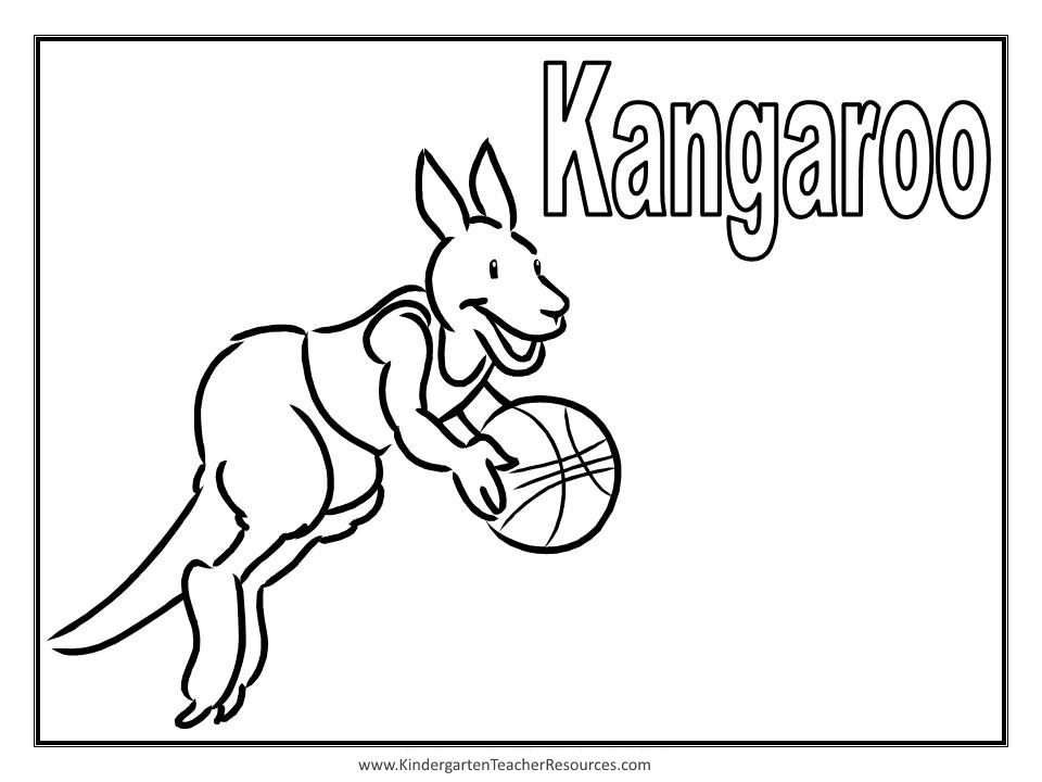 Malvorlage: Känguru (Tiere) #9235 - Kostenlose Malvorlagen zum Ausdrucken