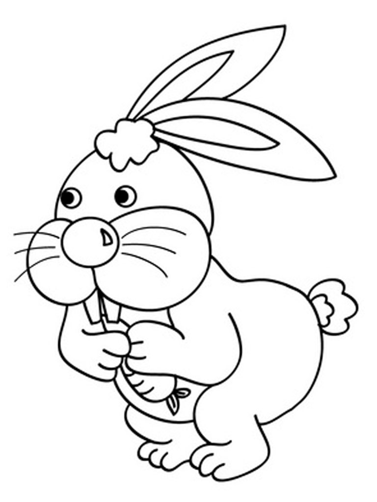 Malvorlage: Kaninchen (Tiere) #9511 - Kostenlose Malvorlagen zum Ausdrucken