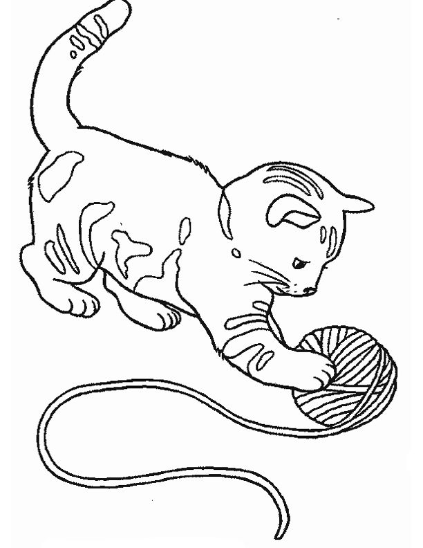 Malvorlage: Katze (Tiere) #1768 - Kostenlose Malvorlagen zum Ausdrucken
