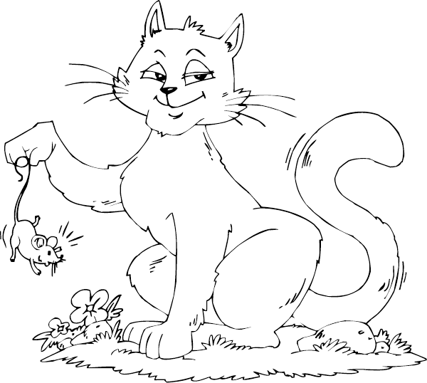 Malvorlage: Katze (Tiere) #1866 - Kostenlose Malvorlagen zum Ausdrucken