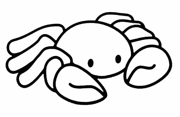 Malvorlage: Krabbe (Tiere) #4607 - Kostenlose Malvorlagen zum Ausdrucken