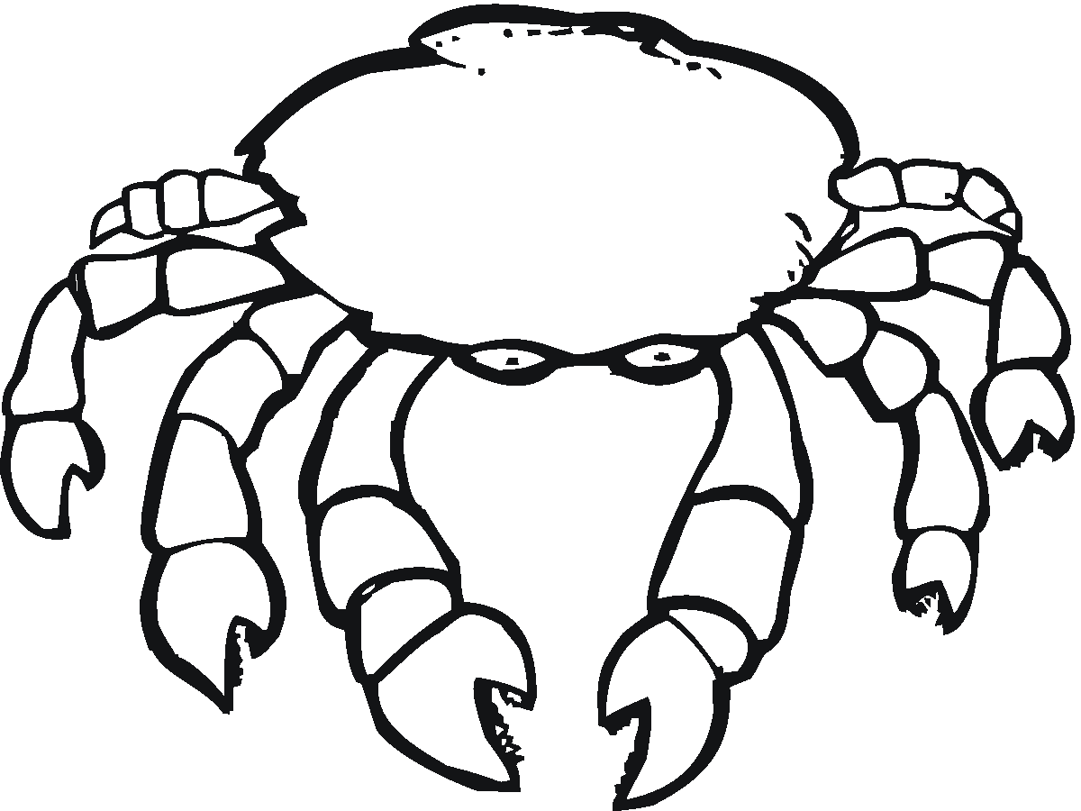 Malvorlage: Krabbe (Tiere) #4631 - Kostenlose Malvorlagen zum Ausdrucken