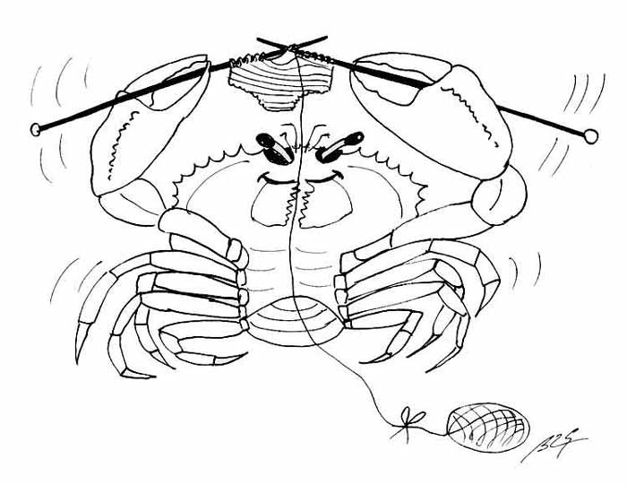 Malvorlage: Krabbe (Tiere) #4654 - Kostenlose Malvorlagen zum Ausdrucken
