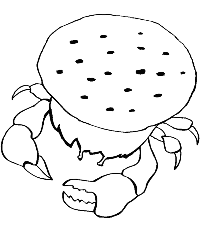 Malvorlage: Krabbe (Tiere) #4655 - Kostenlose Malvorlagen zum Ausdrucken