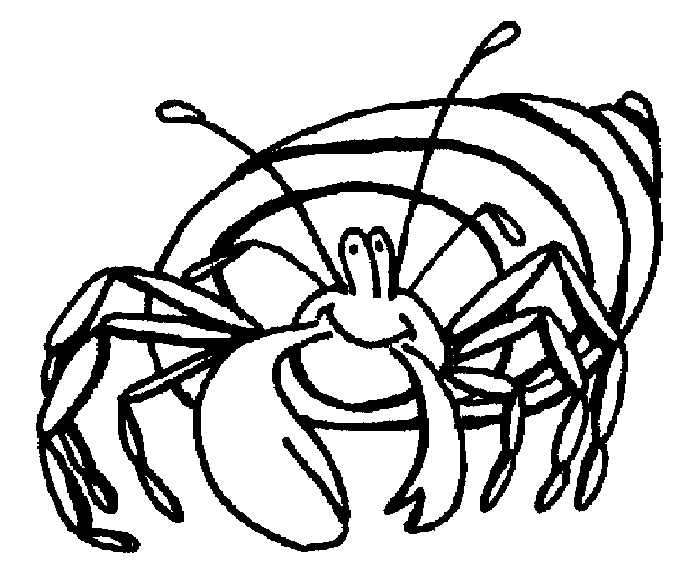 Malvorlage: Krabbe (Tiere) #4703 - Kostenlose Malvorlagen zum Ausdrucken