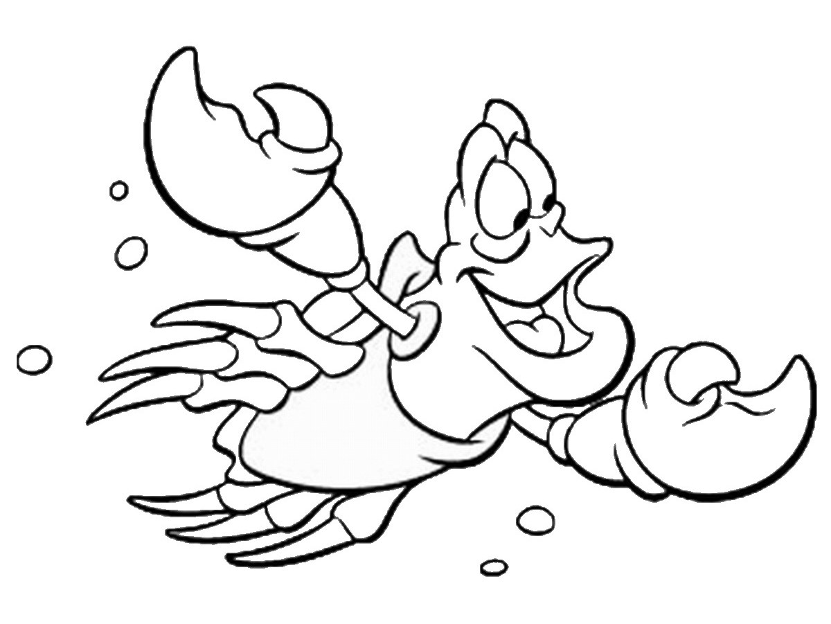 Malvorlage: Krabbe (Tiere) #4775 - Kostenlose Malvorlagen zum Ausdrucken