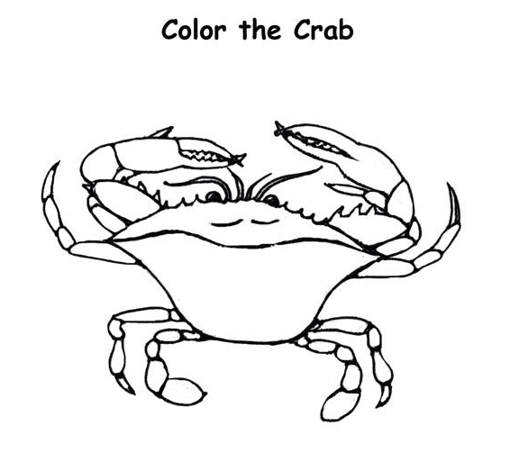 Malvorlage: Krabbe (Tiere) #4779 - Kostenlose Malvorlagen zum Ausdrucken