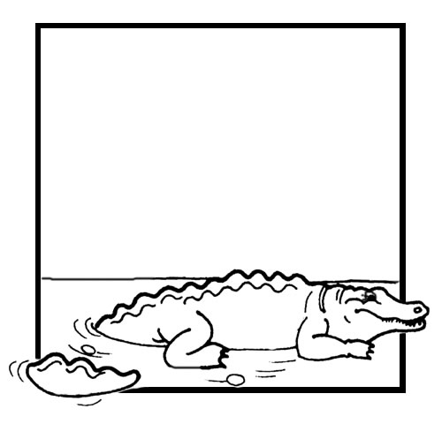 Malvorlage: Krokodil (Tiere) #4818 - Kostenlose Malvorlagen zum Ausdrucken