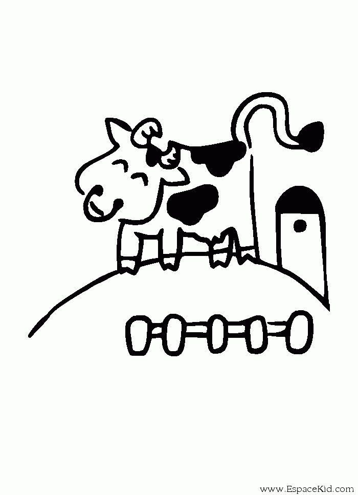 Malvorlage: Kuh (Tiere) #13268 - Kostenlose Malvorlagen zum Ausdrucken