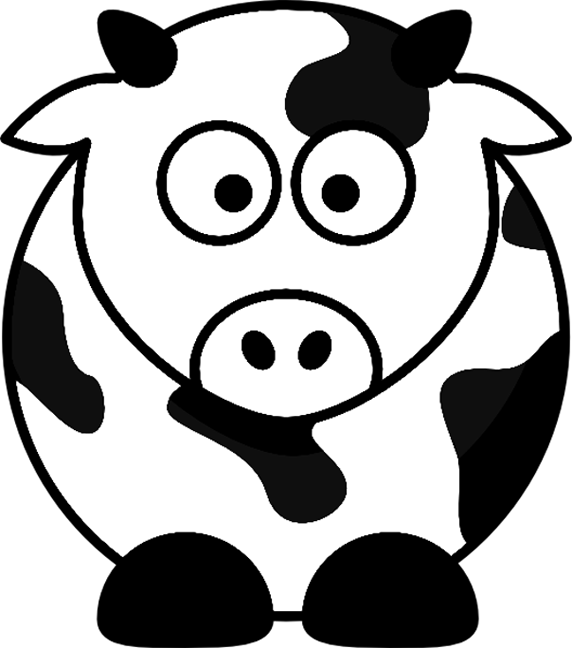 Malvorlage: Kuh (Tiere) #13360 - Kostenlose Malvorlagen zum Ausdrucken