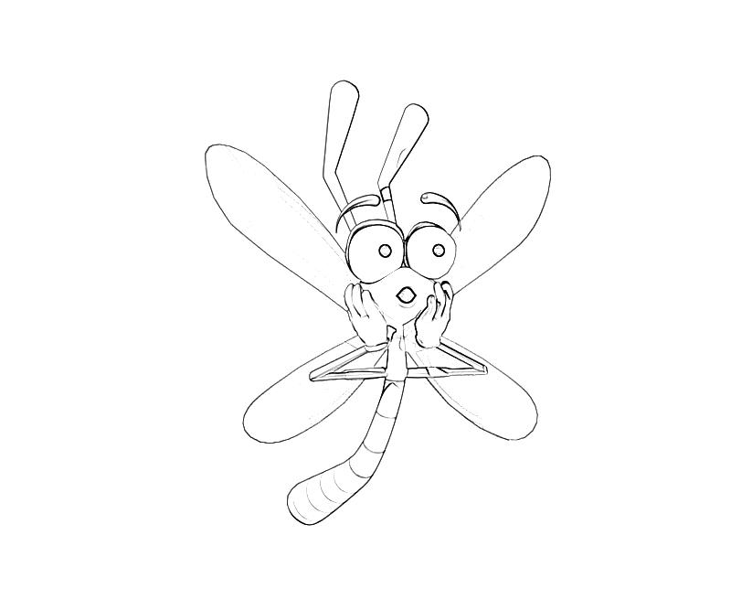 Malvorlage: Libelle (Tiere) #10063 - Kostenlose Malvorlagen zum Ausdrucken