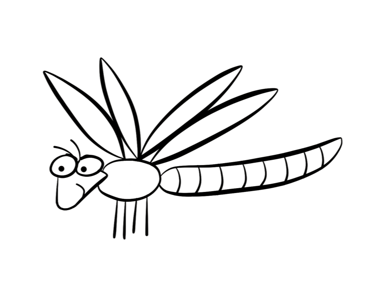 Malvorlage: Libelle (Tiere) #9899 - Kostenlose Malvorlagen zum Ausdrucken