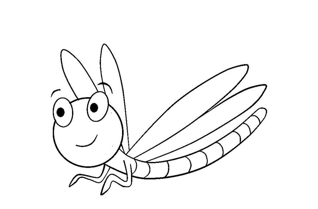 Malvorlage: Libelle (Tiere) #9910 - Kostenlose Malvorlagen zum Ausdrucken