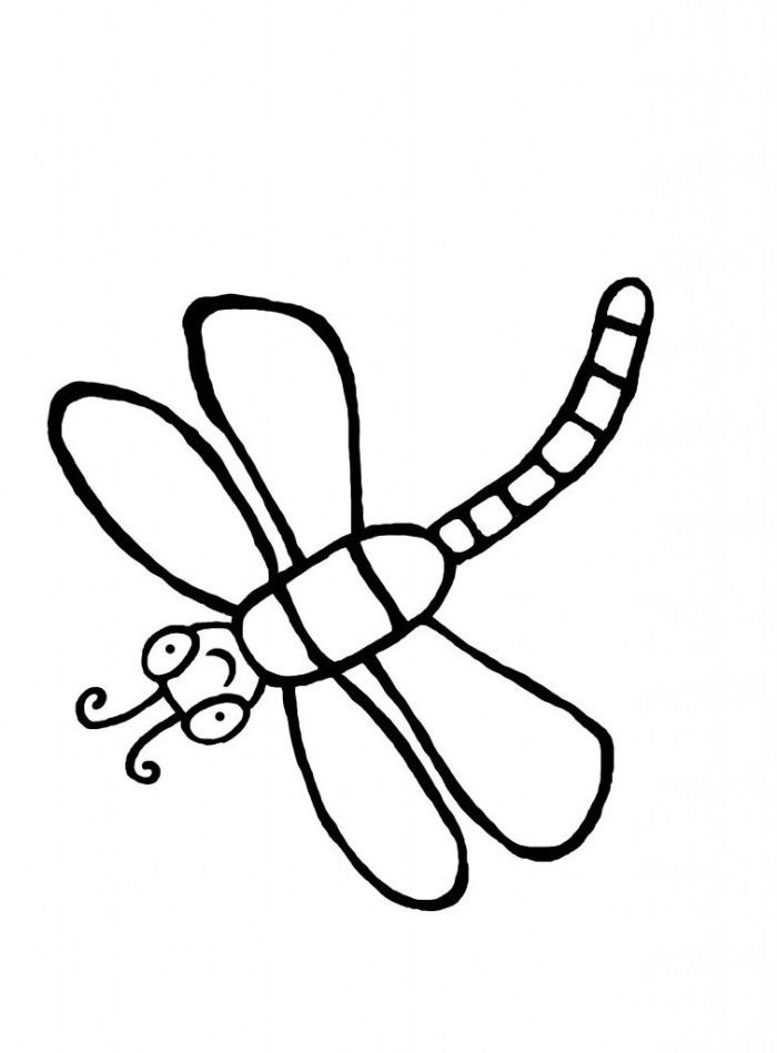 Malvorlage: Libelle (Tiere) #9954 - Kostenlose Malvorlagen zum Ausdrucken