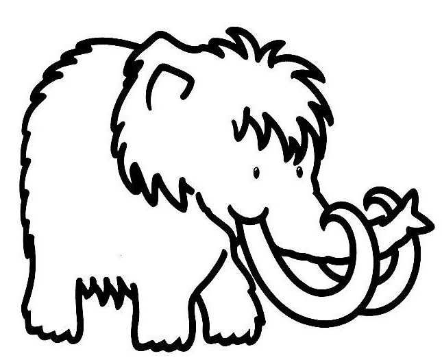 Malvorlage: Mammut (Tiere) #19174 - Kostenlose Malvorlagen zum Ausdrucken