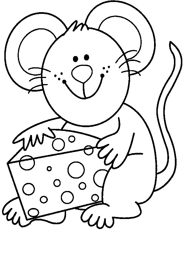 Malvorlage: Maus (Tiere) #13971 - Kostenlose Malvorlagen zum Ausdrucken