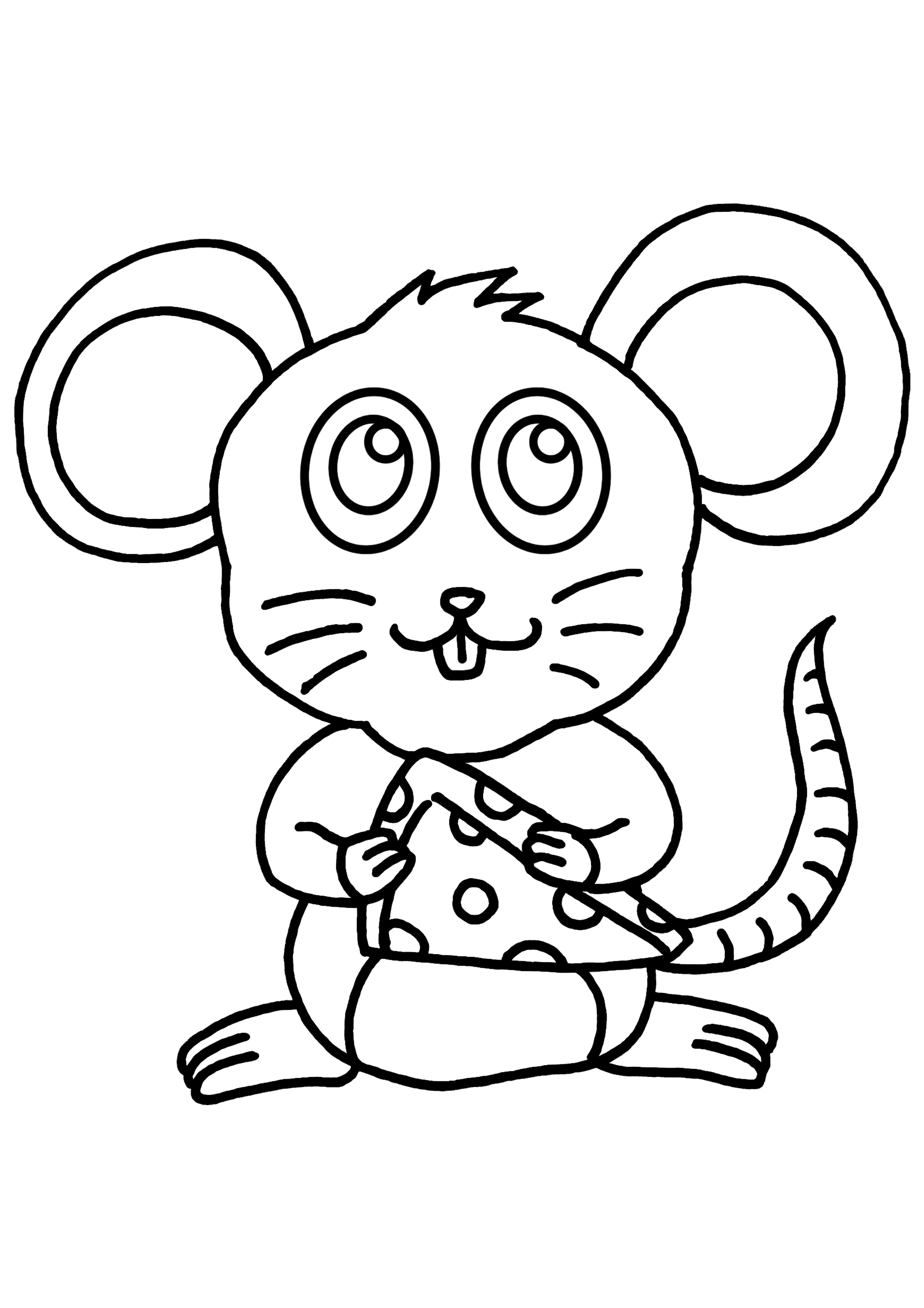 Malvorlage: Maus (Tiere) #14066 - Kostenlose Malvorlagen zum Ausdrucken
