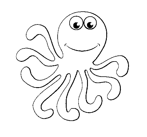 Malvorlage: Oktopus (Tiere) #19006 - Kostenlose Malvorlagen zum Ausdrucken