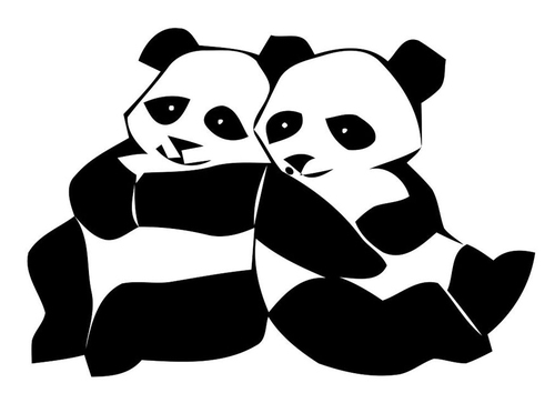 Malvorlage: Panda (Tiere) #12446 - Kostenlose Malvorlagen zum Ausdrucken