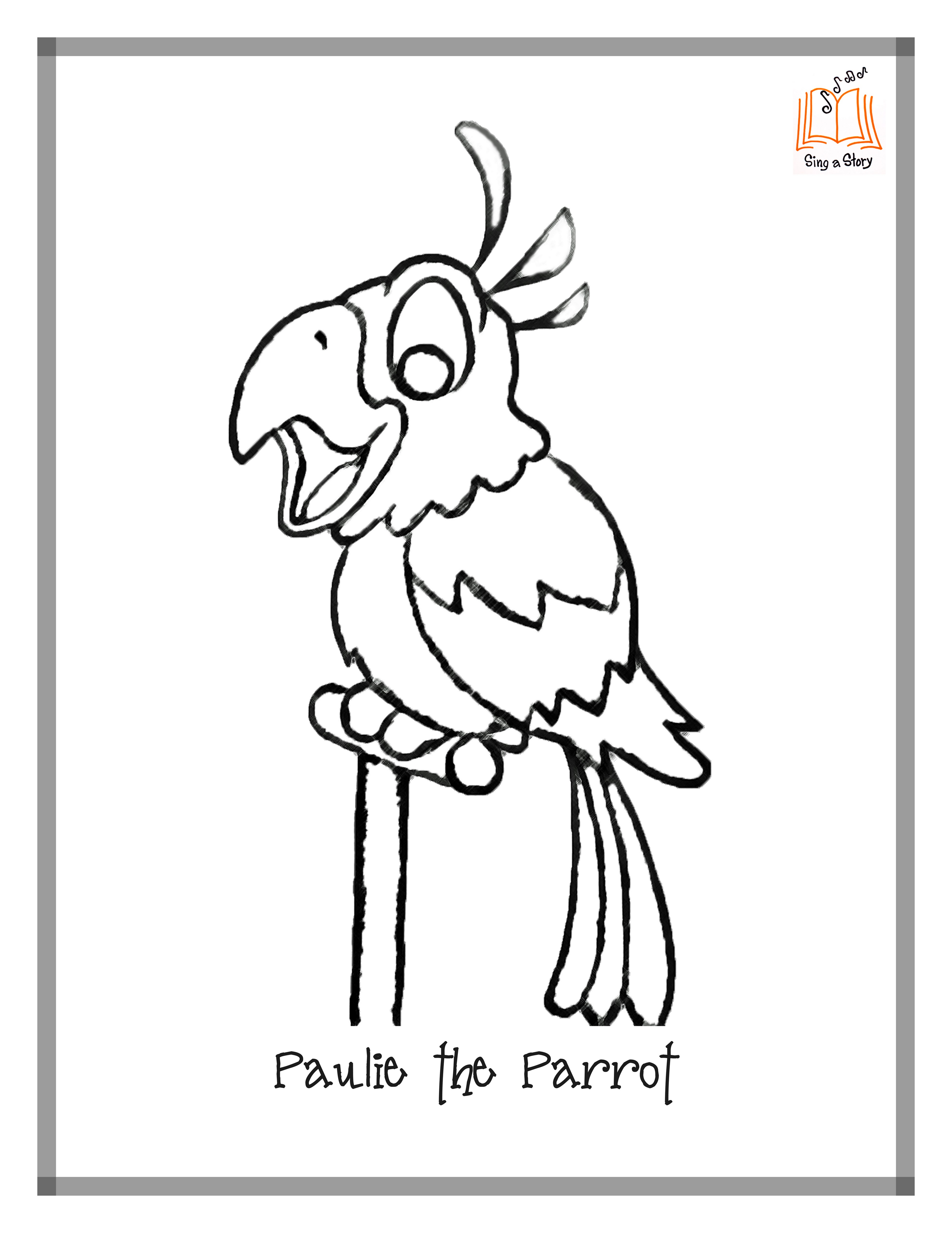 Malvorlage: Papagei (Tiere) #16244 - Kostenlose Malvorlagen zum Ausdrucken