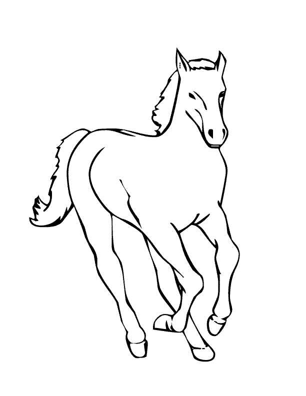 Malvorlage: Pferd (Tiere) #2199 - Kostenlose Malvorlagen zum Ausdrucken