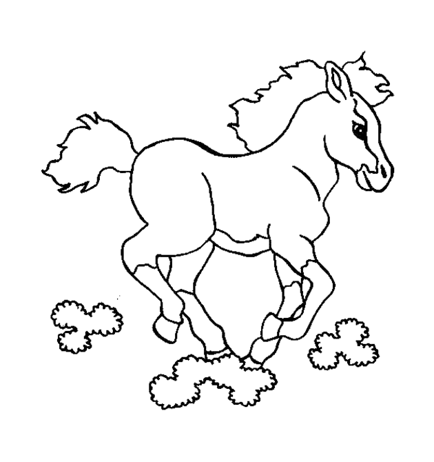 Malvorlage: Pferd (Tiere) #2349 - Kostenlose Malvorlagen zum Ausdrucken