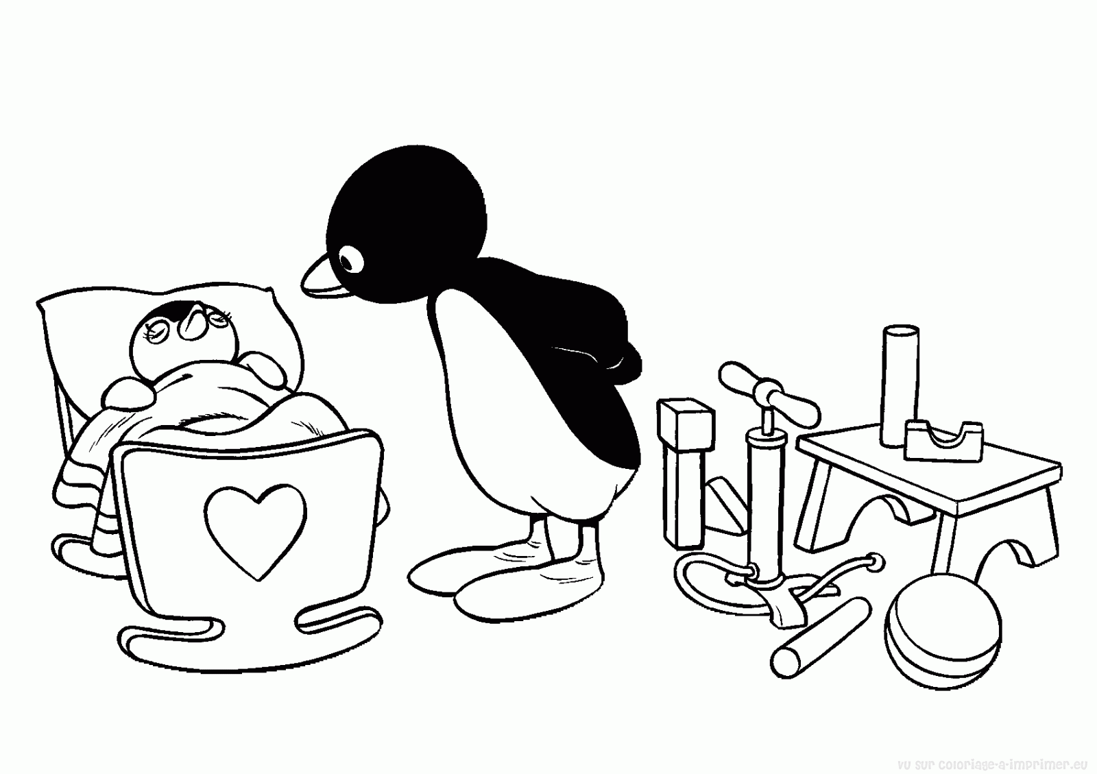 Malvorlage: Pinguin (Tiere) #16937 - Kostenlose Malvorlagen zum Ausdrucken