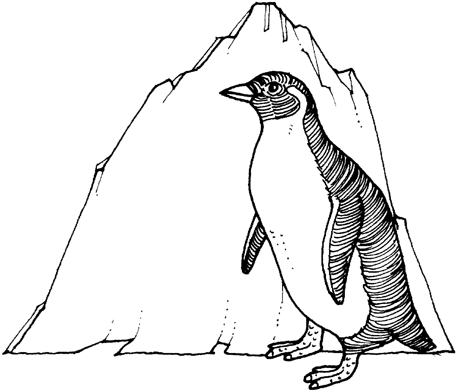 Malvorlage: Pinguin (Tiere) #16943 - Kostenlose Malvorlagen zum Ausdrucken