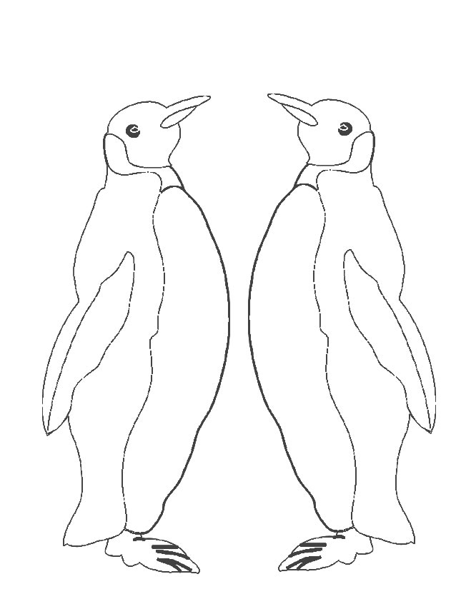 Malvorlage: Pinguin (Tiere) #16950 - Kostenlose Malvorlagen zum Ausdrucken