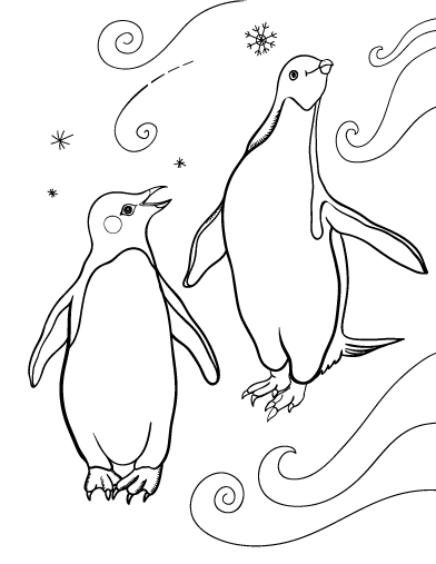 Malvorlage: Pinguin (Tiere) #16968 - Kostenlose Malvorlagen zum Ausdrucken