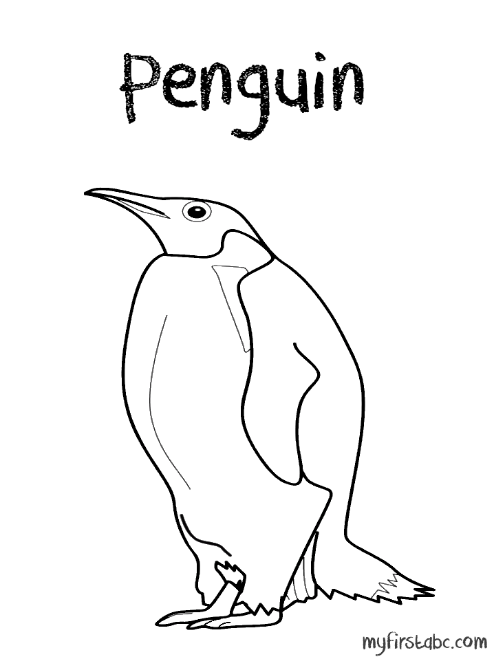 Malvorlage: Pinguin (Tiere) #16969 - Kostenlose Malvorlagen zum Ausdrucken