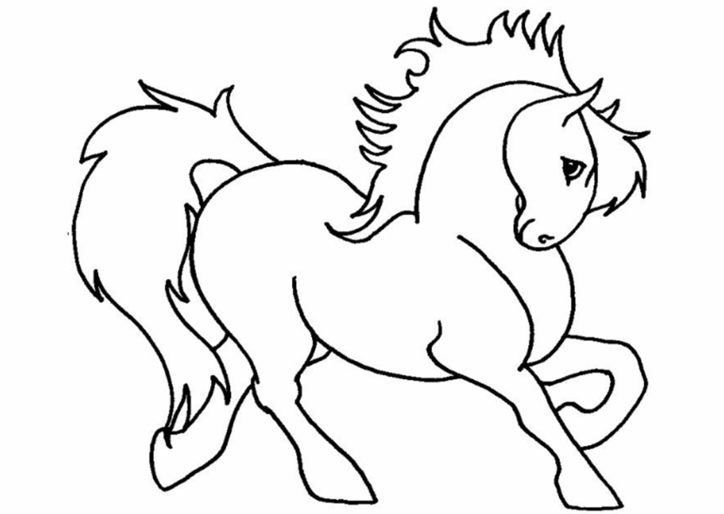 Malvorlage: Pony (Tiere) #17881 - Kostenlose Malvorlagen zum Ausdrucken