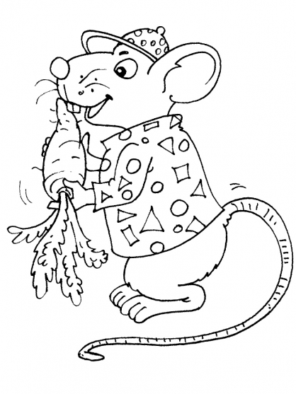 Malvorlage: Ratte (Tiere) #15235 - Kostenlose Malvorlagen zum Ausdrucken