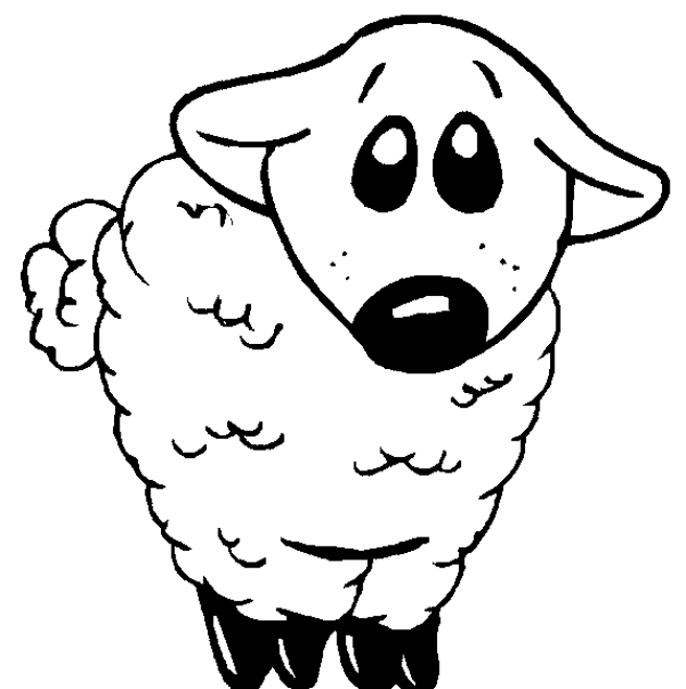 Malvorlage: Schaf (Tiere) #11408 - Kostenlose Malvorlagen zum Ausdrucken
