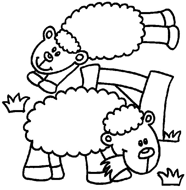 Malvorlage: Schaf (Tiere) #11420 - Kostenlose Malvorlagen zum Ausdrucken