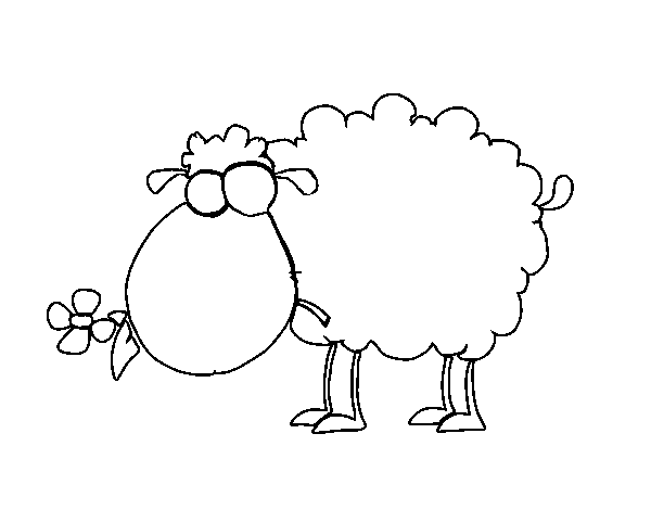 Malvorlage: Schaf (Tiere) #11581 - Kostenlose Malvorlagen zum Ausdrucken