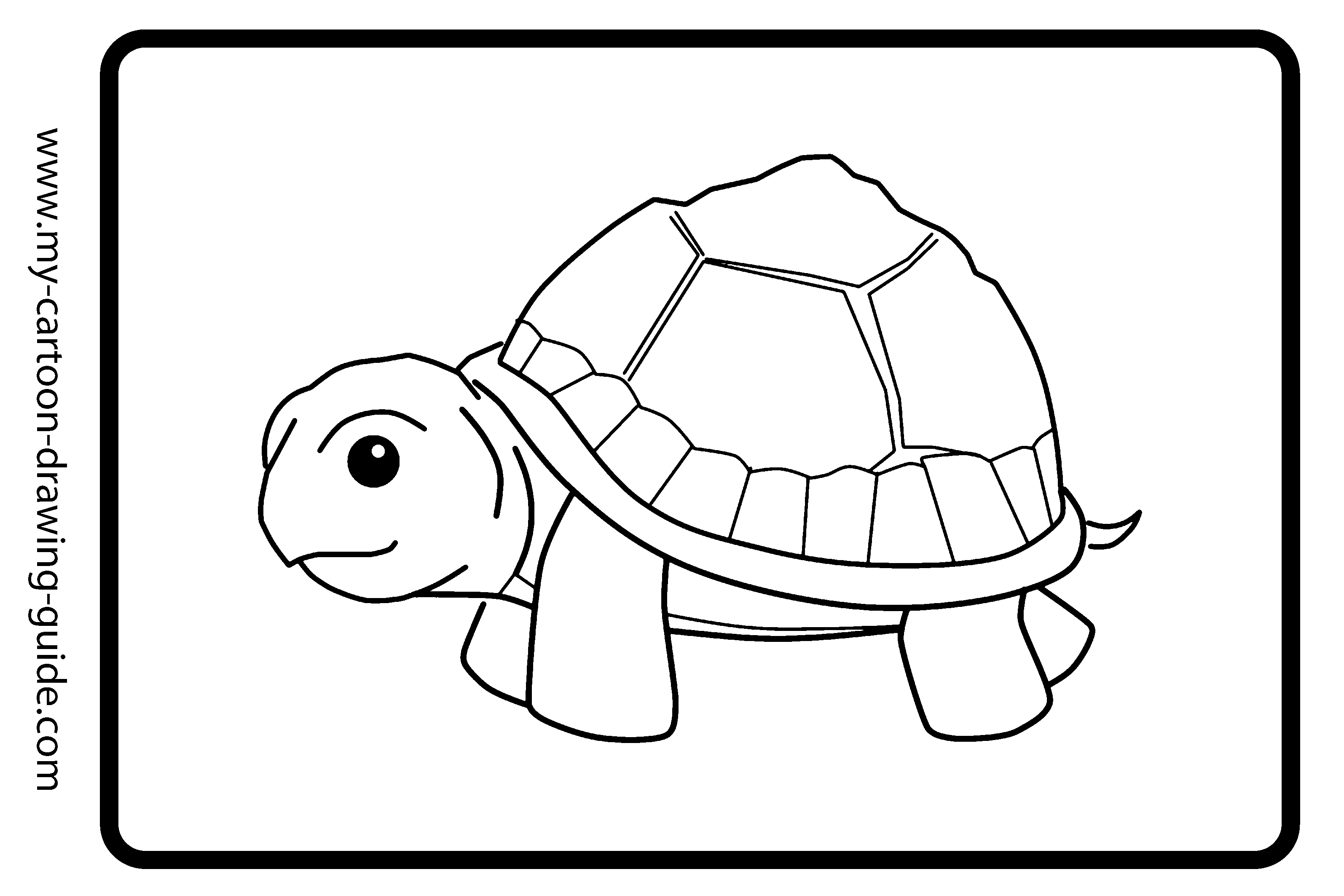 Malvorlage: Schildkröte (Tiere) #13466 - Kostenlose Malvorlagen zum Ausdrucken