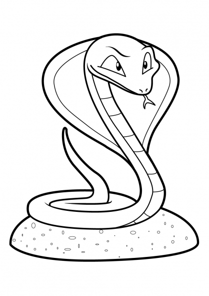 Malvorlage: Schlange (Tiere) #14397 - Kostenlose Malvorlagen zum Ausdrucken