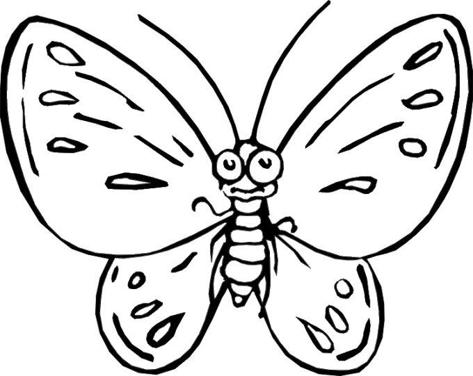 Malvorlage: Schmetterling (Tiere) #15666 - Kostenlose Malvorlagen zum Ausdrucken