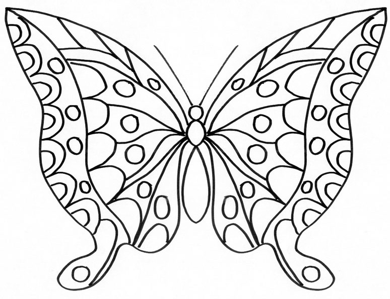 Malvorlage: Schmetterling (Tiere) #15677 - Kostenlose Malvorlagen zum Ausdrucken