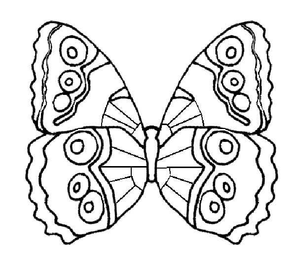 Malvorlage: Schmetterling (Tiere) #15691 - Kostenlose Malvorlagen zum Ausdrucken