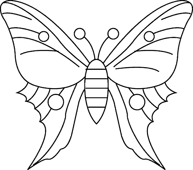 Malvorlage: Schmetterling (Tiere) #15726 - Kostenlose Malvorlagen zum Ausdrucken