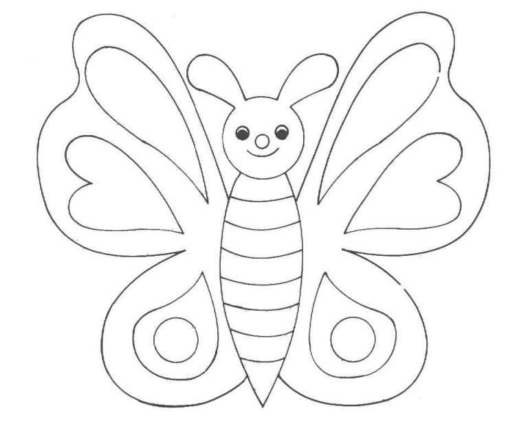 Malvorlage: Schmetterling (Tiere) #15727 - Kostenlose Malvorlagen zum Ausdrucken
