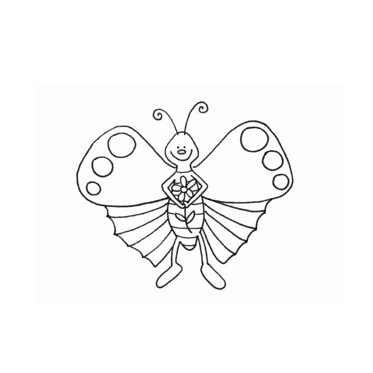 Malvorlage: Schmetterling (Tiere) #15762 - Kostenlose Malvorlagen zum Ausdrucken