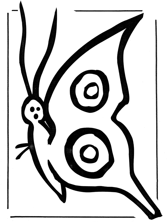 Malvorlage: Schmetterling (Tiere) #15839 - Kostenlose Malvorlagen zum Ausdrucken