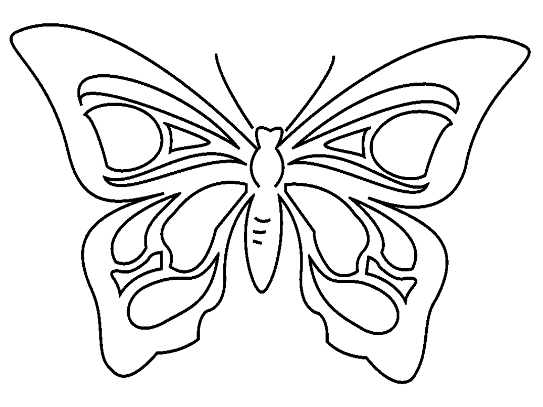 Malvorlage: Schmetterling (Tiere) #15850 - Kostenlose Malvorlagen zum Ausdrucken